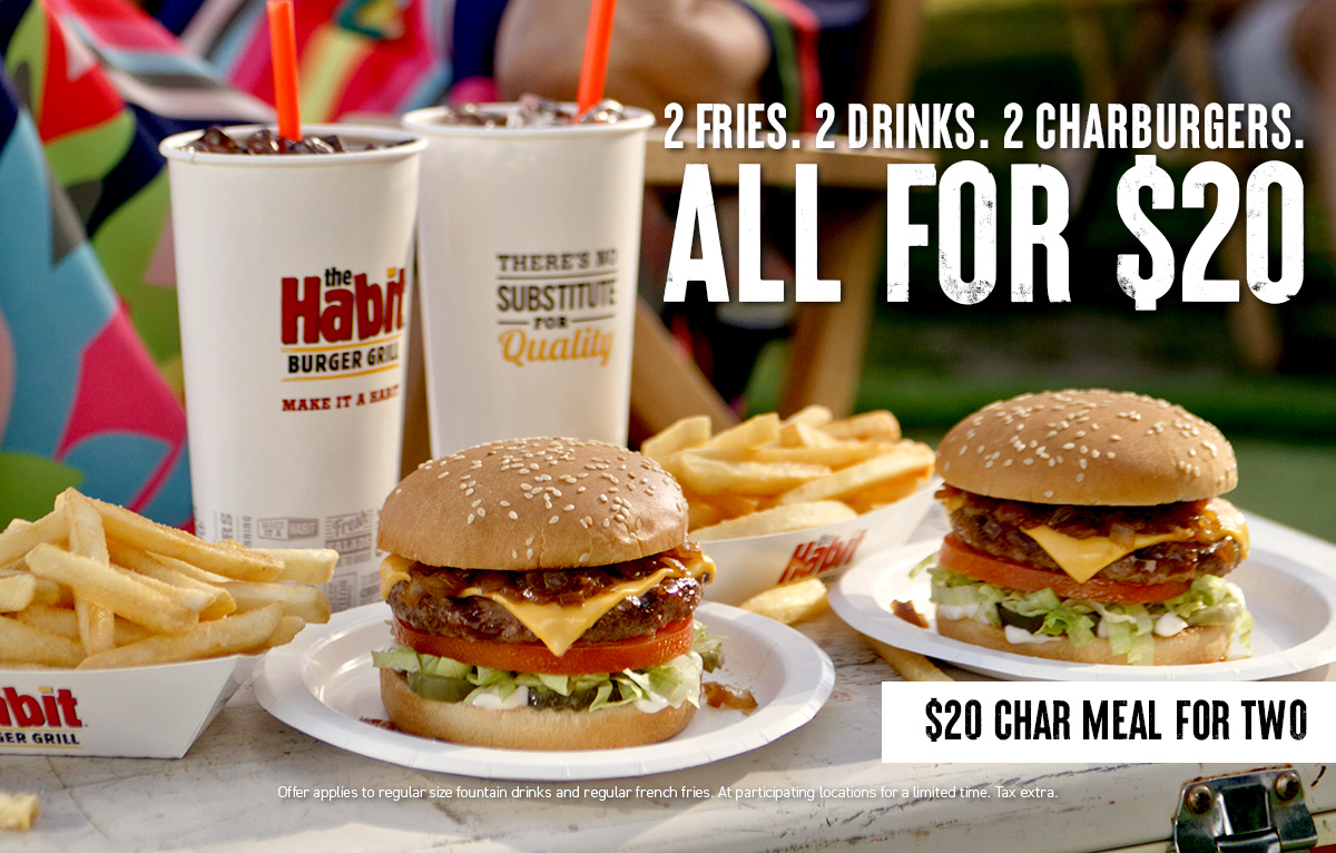 Home - Charburgers - Sandwiches - Salads - Habit Burger Grill Near Me